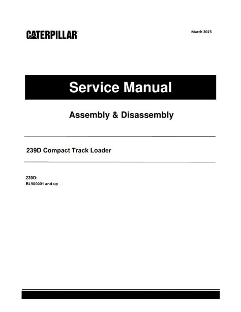 cat 239d owners manual